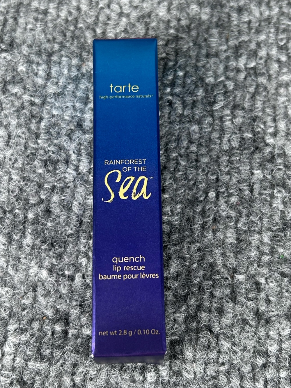 TARTE Rainforest of the Sea Quench Lip Rescue Balm *BERRY* ~ RARE Starfish pckg